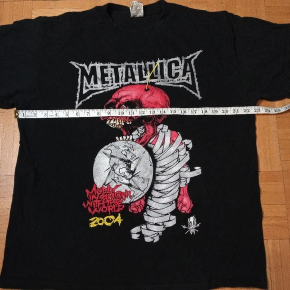 Vintage Metallica 2004 Tour Tshirt XL